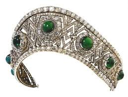 Diamond and Emerald Kokoshnik for a Grand Duchess